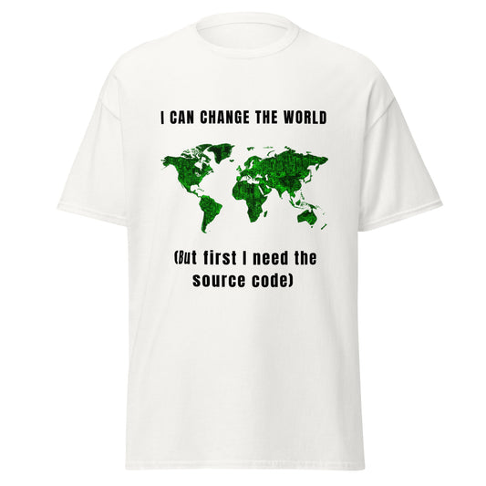 Tee-shirt Change the world
