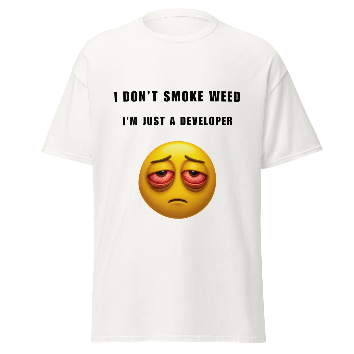 Tee-shirt I don't smoke Dark