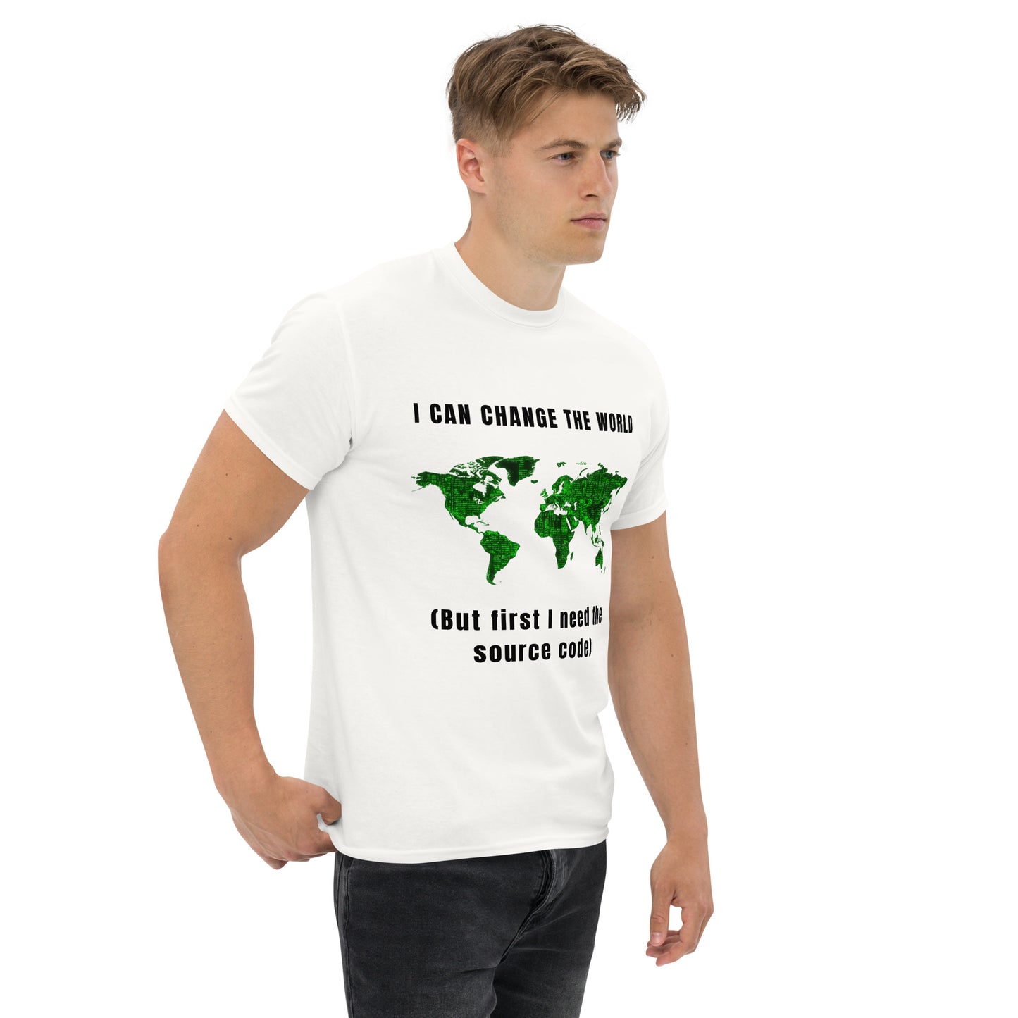 Tee-shirt Change the world