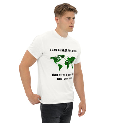Tee-shirt Change the world
