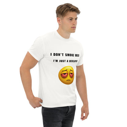 Tee-shirt I don't smoke Dark